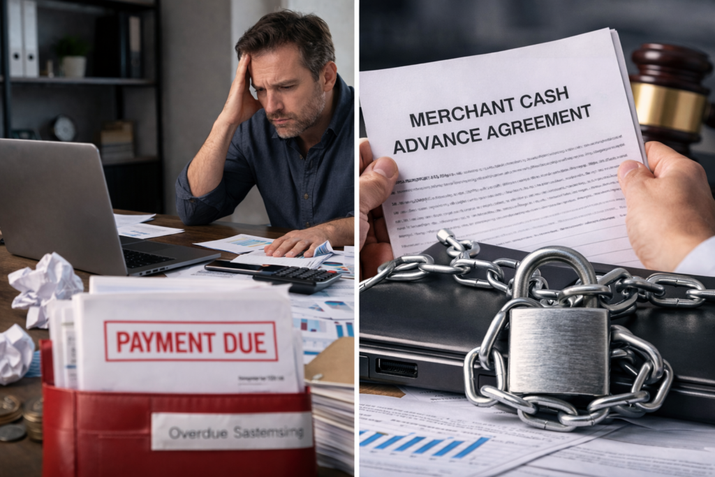stop MCA payments legally